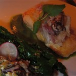 Slow Food Fish Dinner: halibut