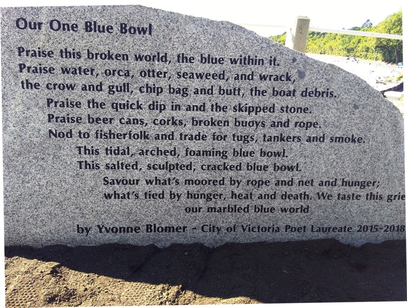 the blue bowl poem